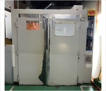 ドライラック押し込み型 乾燥炉